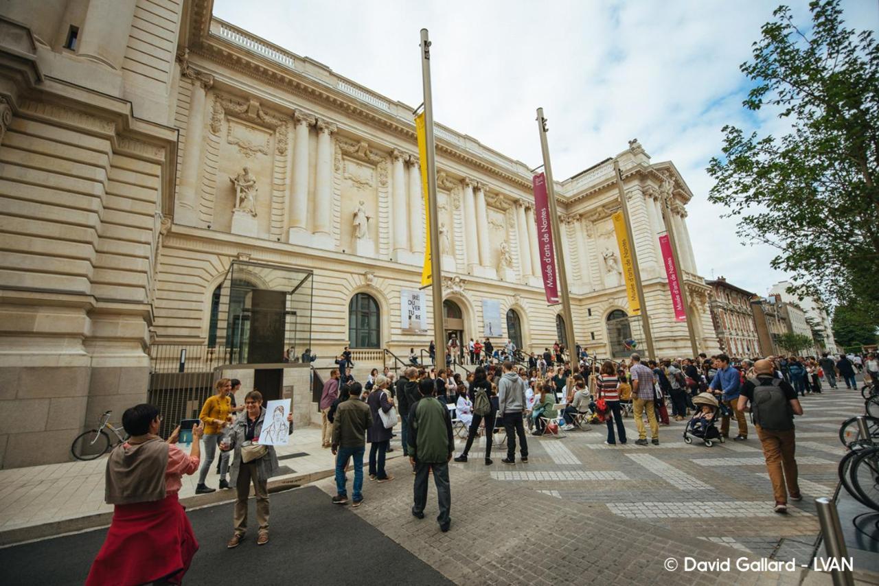 Mangin : Appartement Chaleureux Au Coeur De Nantes Bagian luar foto